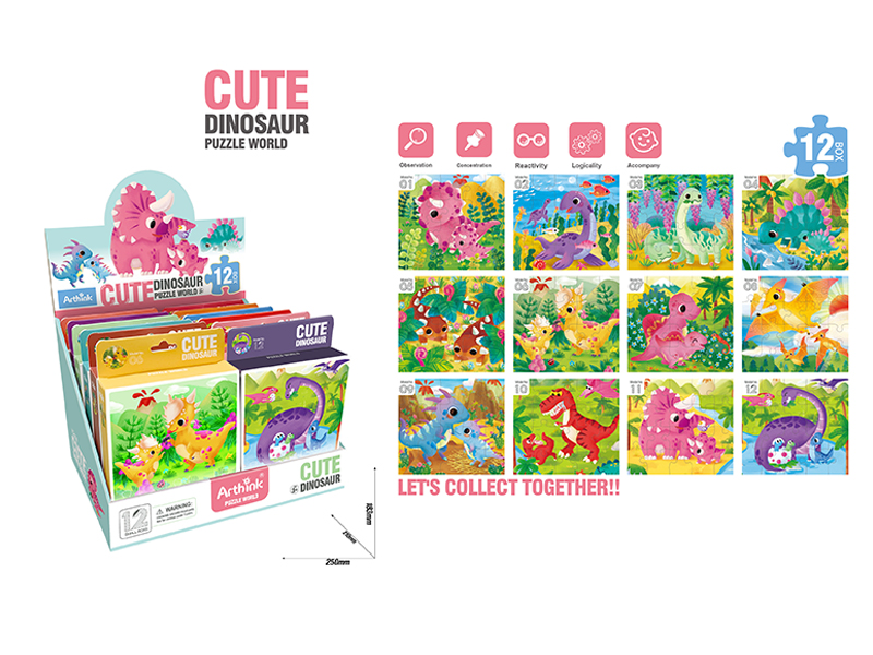 Dinosaur Paradise Puzzle