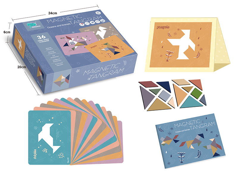 Sea Animal Magnetic Tangram