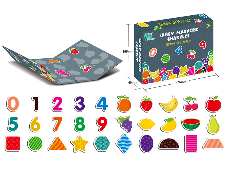 Fruit Digital Magnetic Puzzle Book