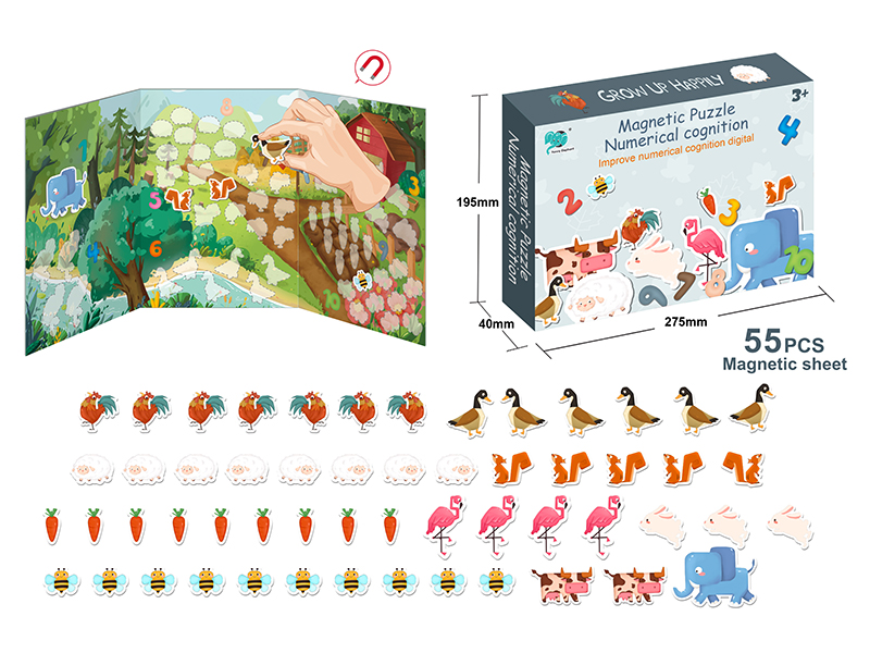 Magnetic Puzzle -  Numerical Cognition Digital
