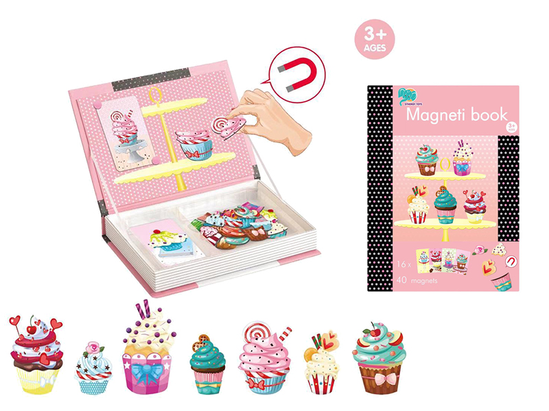 Dessert Cake Puzzle Magnetic Book
