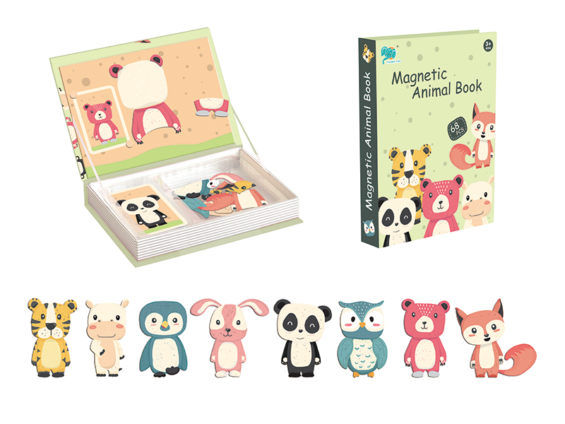 Animal Puzzle Magnetic Book