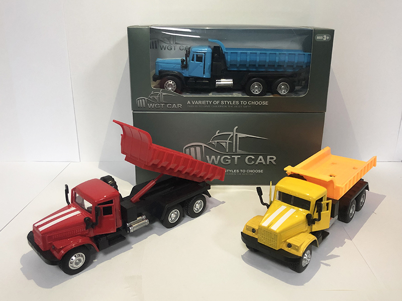 Open Doors Pull Back Dump Truck With Light And Music