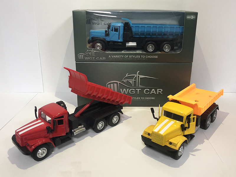 Open Doors Pull Back Dump Truck