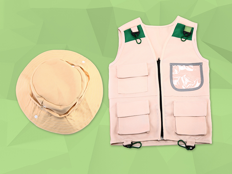 Childrens Outdoor Exploration Set Clothes + Cap