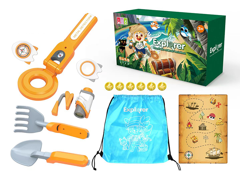 Childrens Outdoor Exploration Treasure Hunt Set 10 Pieces