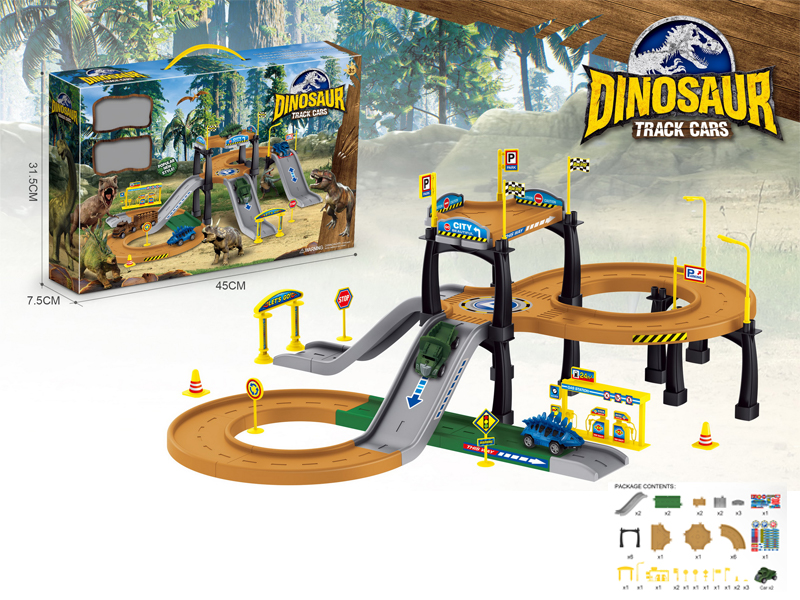 Dinosaur Track Parking Lot