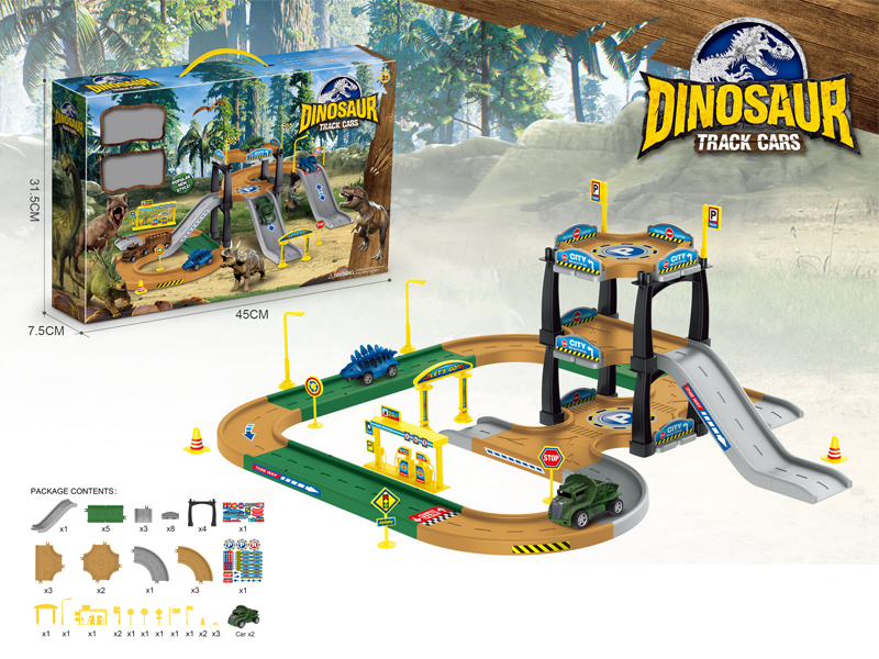 Dinosaur Track Parking Lot