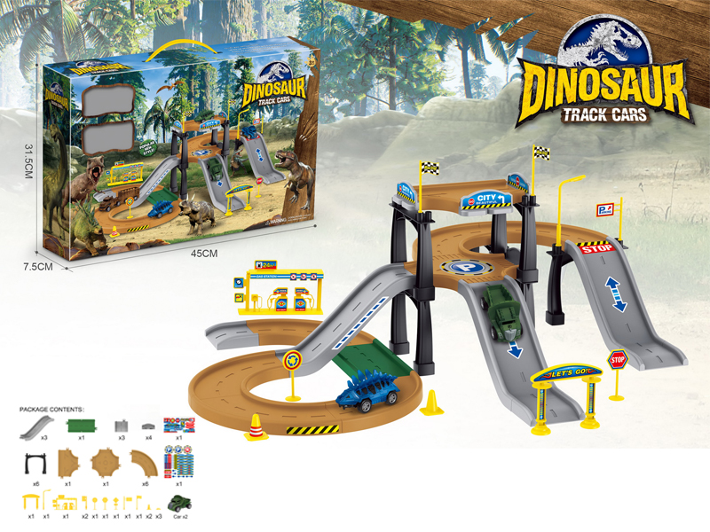 Dinosaur Track Parking Lot