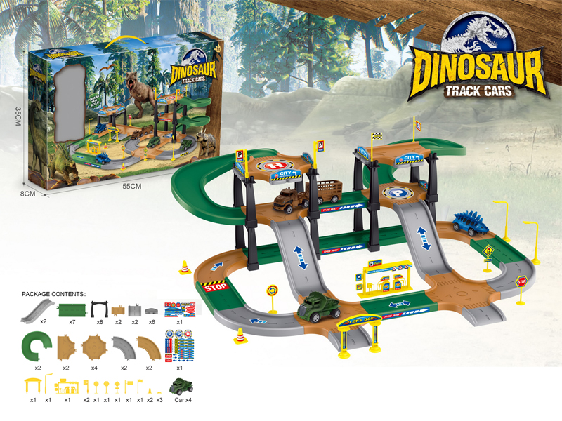 Dinosaur Track Parking Lot
