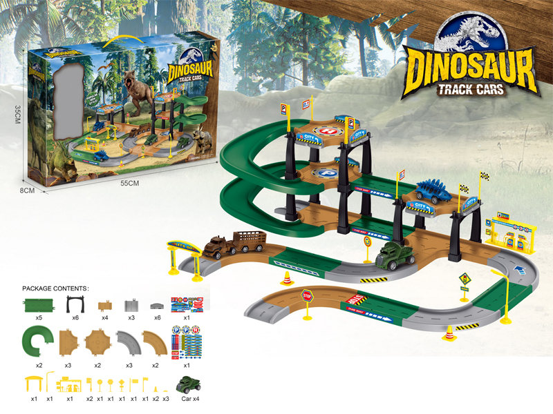 Dinosaur Track Parking Lot