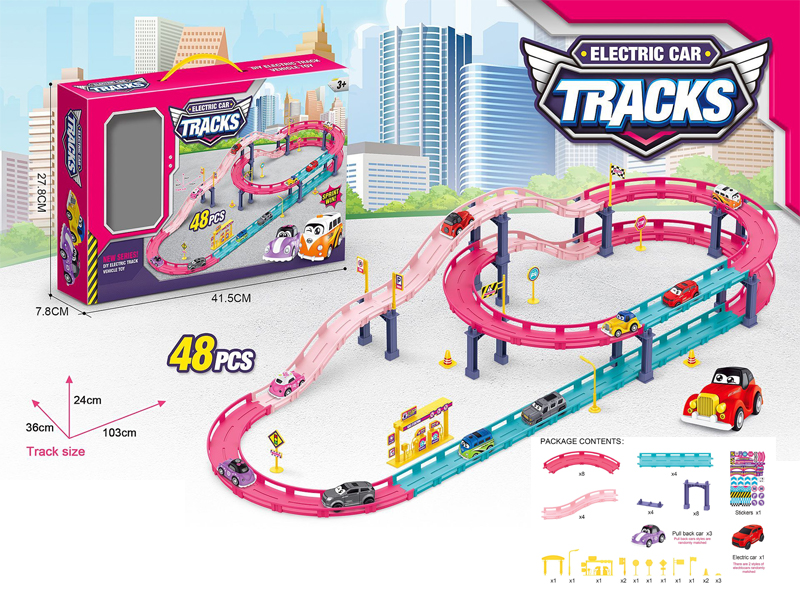 B/O Cartoon Racing Track