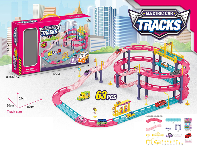 B/O Cartoon Racing Track