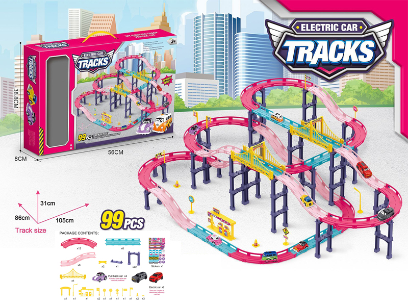 B/O Cartoon Racing Track