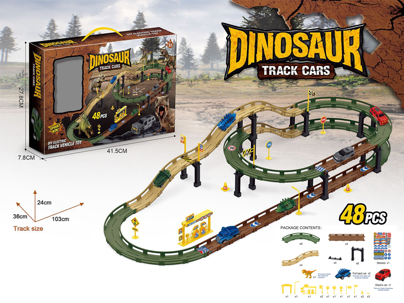 B/O Dinosaur Racing Track
