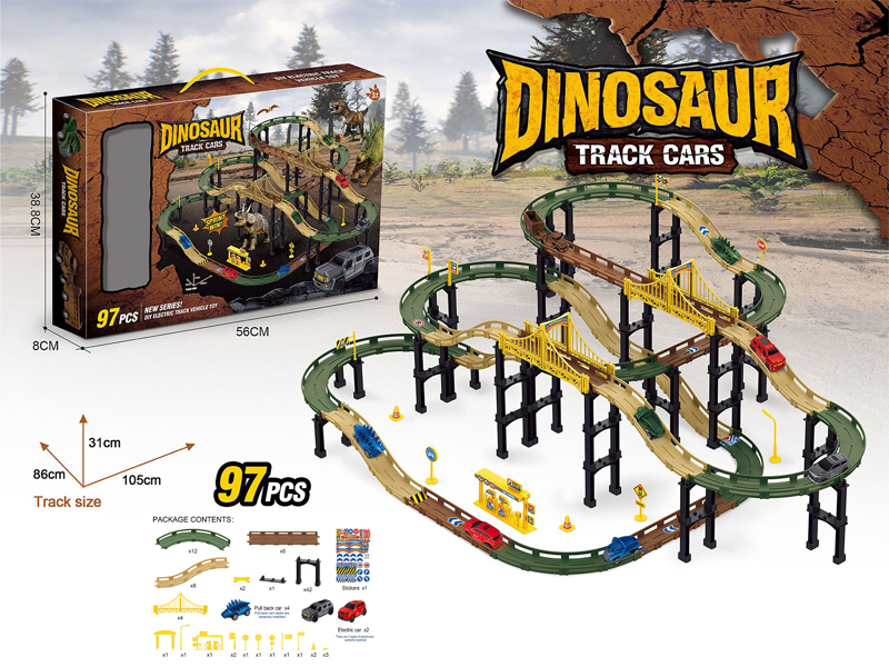 B/O Dinosaur Racing Track
