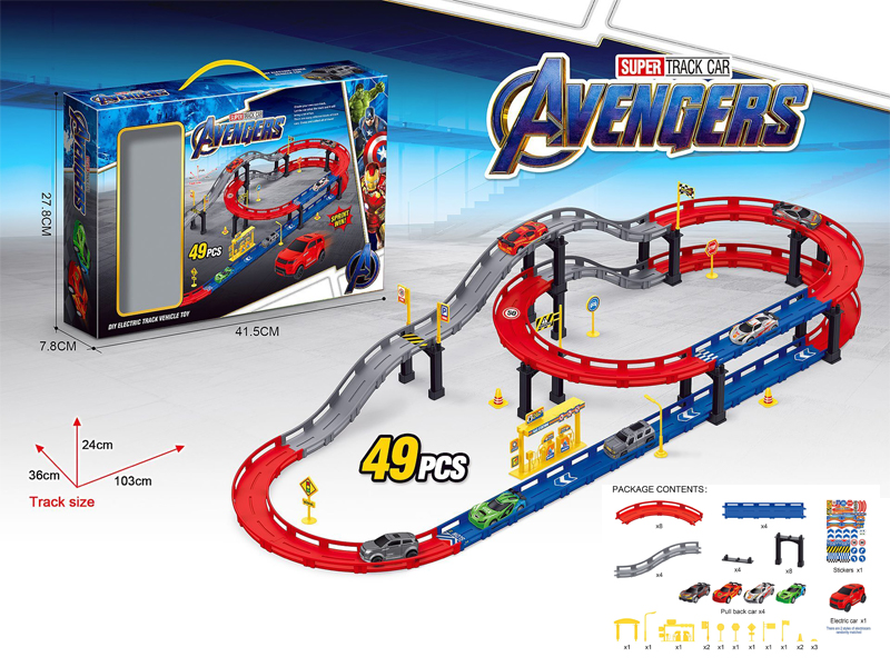 B/O Avengers Racing Track