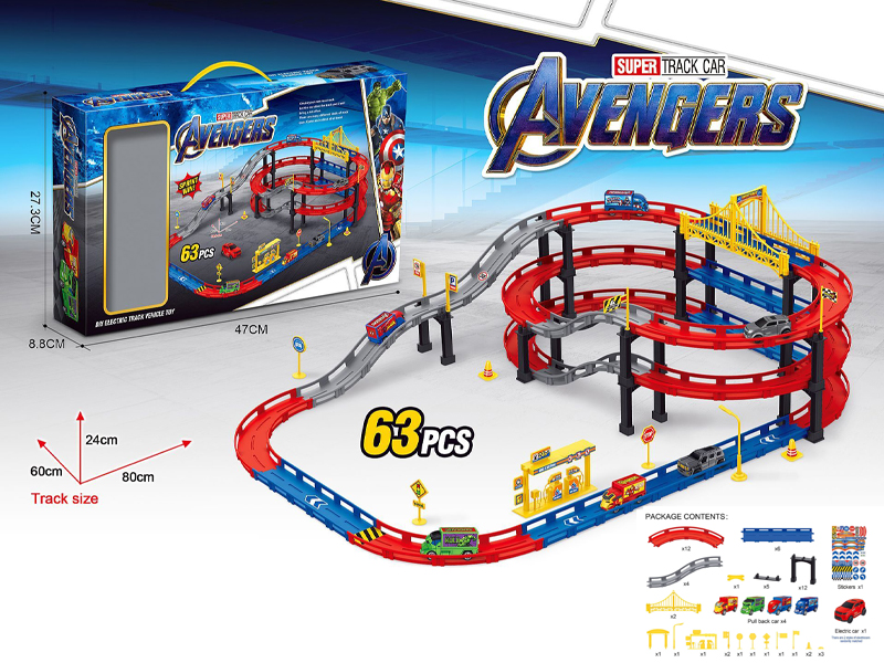 B/O Avengers Racing Track