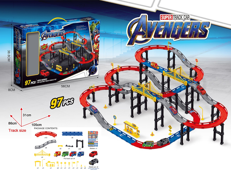 B/O Avengers Racing Track