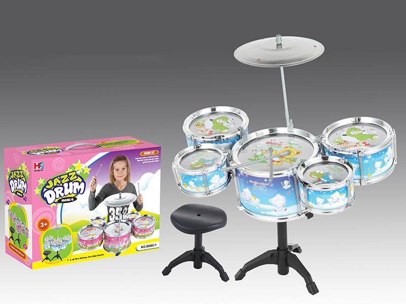 Electroplating Cartoon Jazz Drum