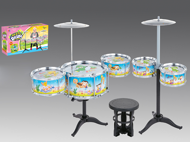 Electroplating Cartoon Jazz Drum