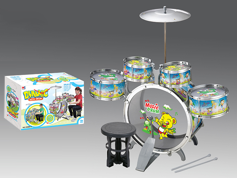 Electroplating Cartoon Jazz Drum