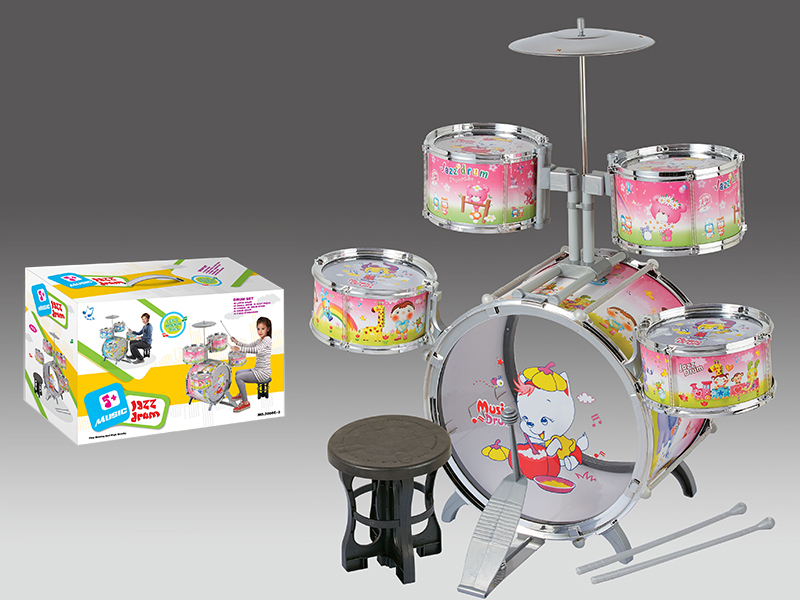 Electroplating Cartoon Jazz Drum