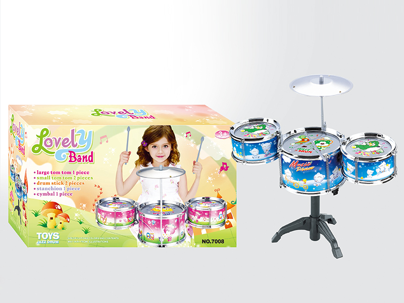 Electroplating Cartoon Jazz Drum