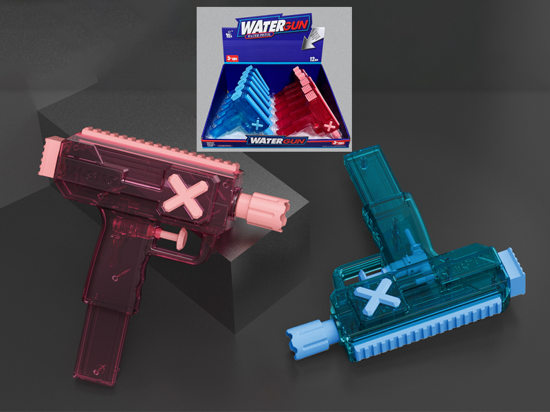 12PCS Transparent Water Gun