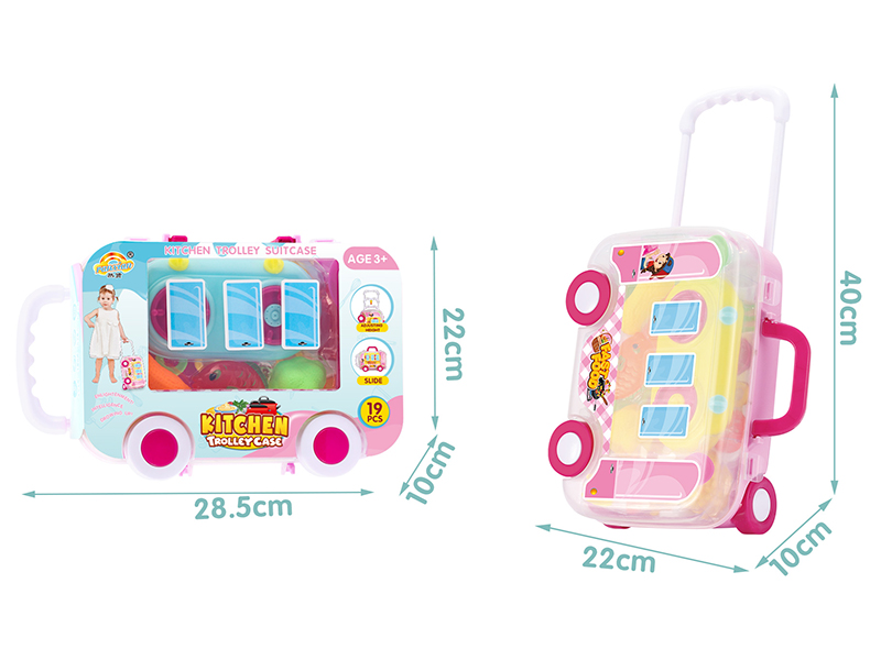 Kitchen Trolley Case 19pcs
