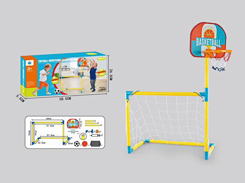 Football Goal And Basketball Board