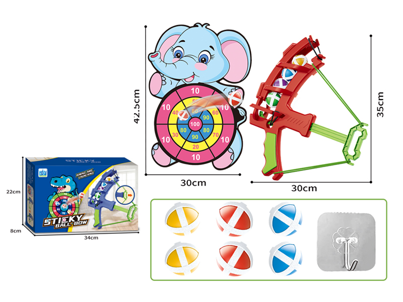 Cartoon Sticky Ball Shooting Bow