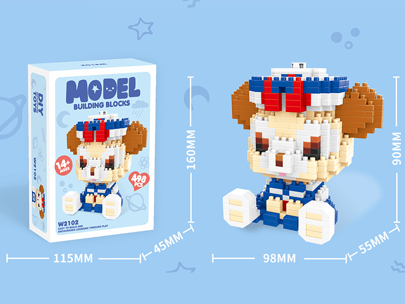 Micro Particle Building Blocks - ShellieMay 498PCS