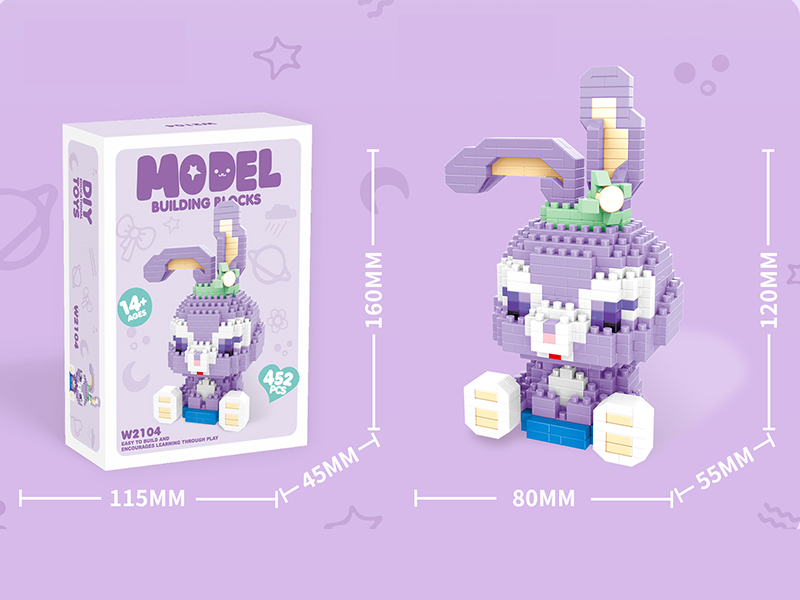 Micro Particle Building Blocks - Stellalou 452pcs