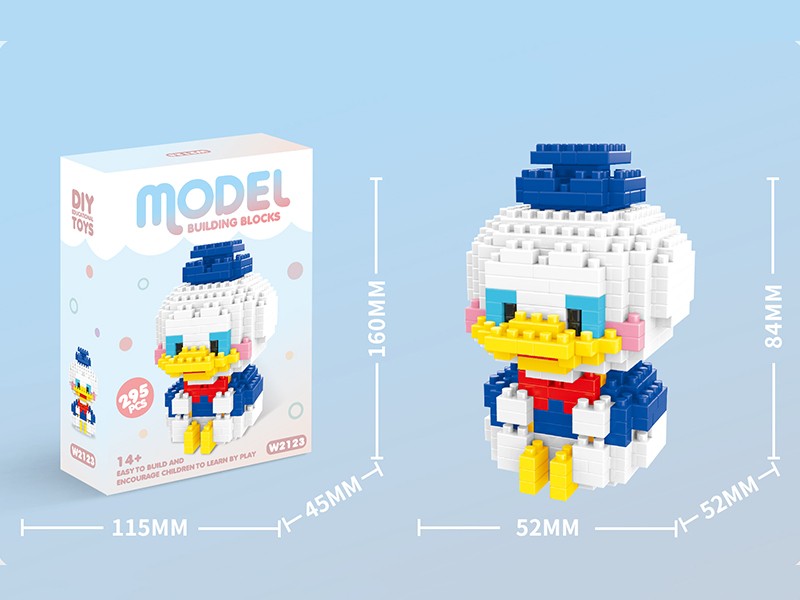 Micro Particle Building Blocks - Donald Duck 295pcs