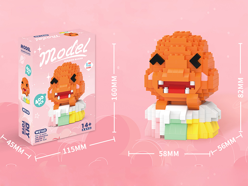 Micro Particle Building Blocks - Charmander 400pcs