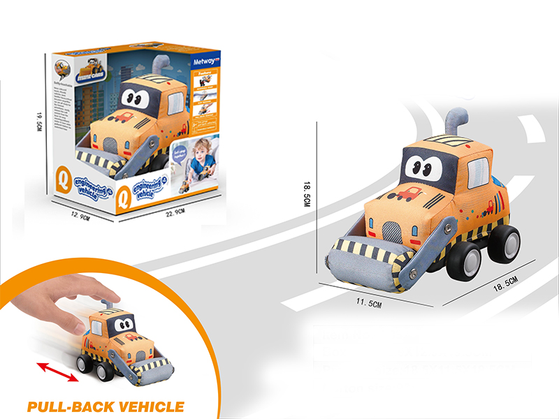 Pull Back Road Roller (Engineering Series)
