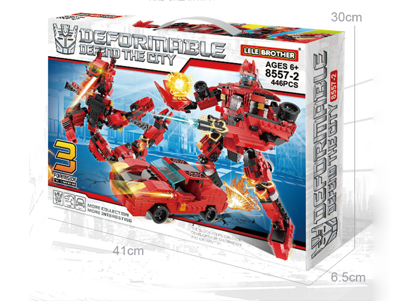 City Defender Series Building Blocks - Phantom 446PCS