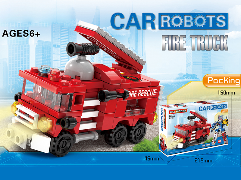 Car Robot Building Blocks 97pcs