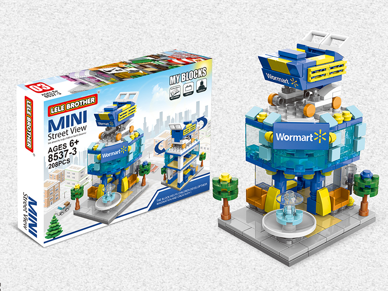 Mini Street View Series Building Blocks - Flower Shop 168pcs