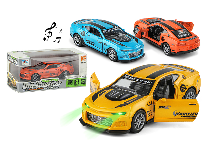 1:32 Pull Back Alloy Hornet Racing Car With Light Music