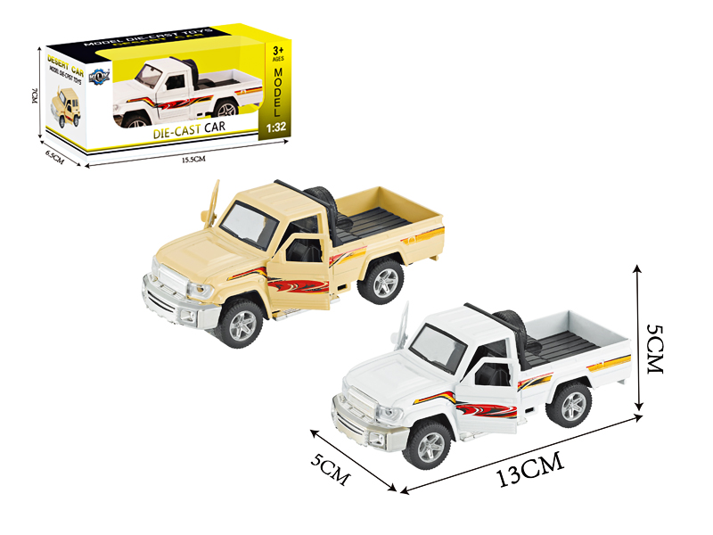 Alloy Pull Back Pickup Truck