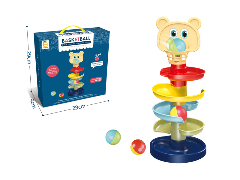 Track Sliding Ball Tower