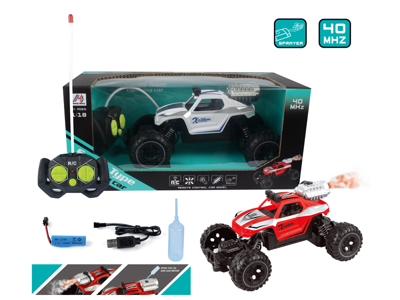 1:18 R/C 5CH Spray Climbing Car