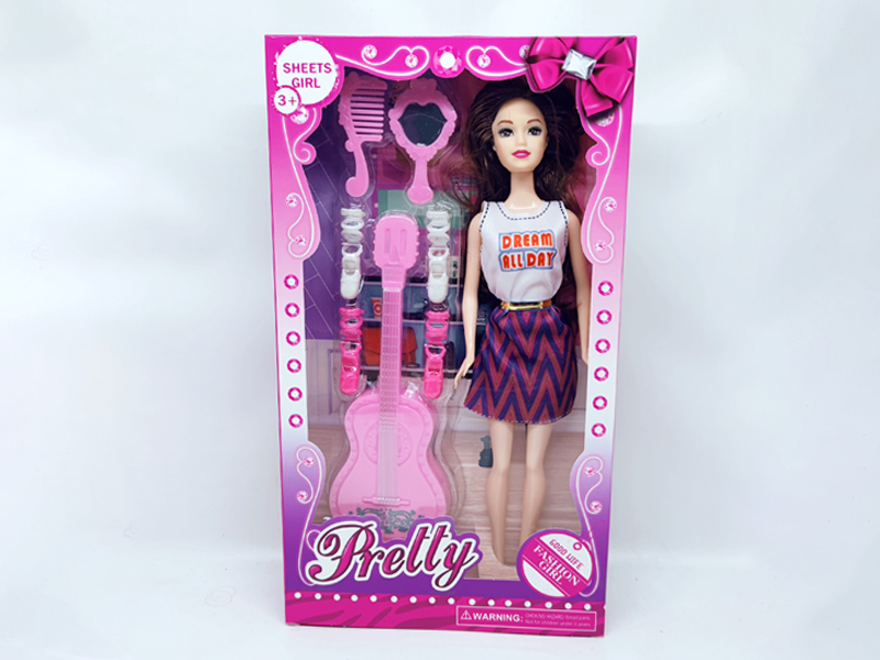 11.5 Inch Full Body Movable Doll Comb Shoes