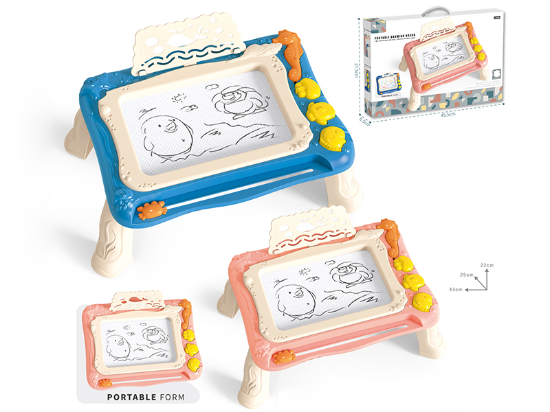 Magnetic Black And White Drawing Board