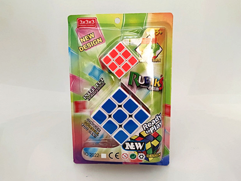 Fluorescent Stickers Third Order + 3.5Cm Third Order Fluorescent Stickers Magic Cube