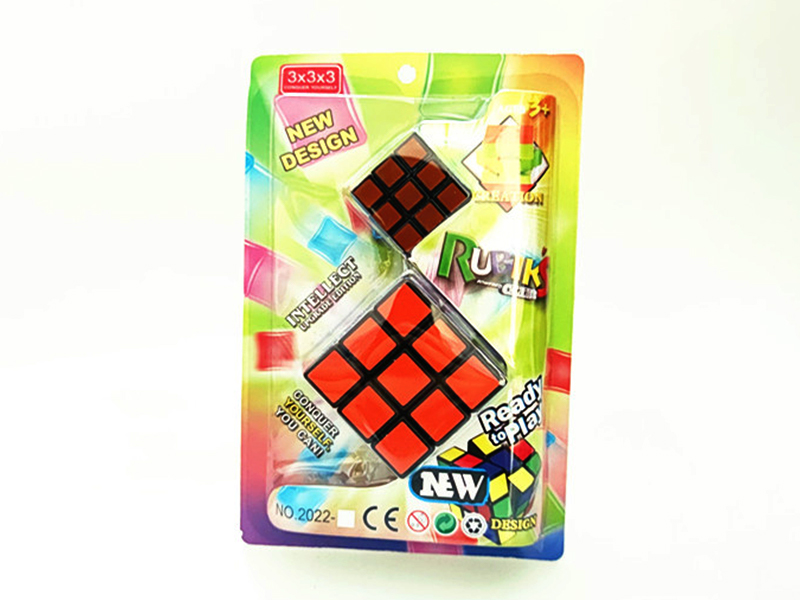 Frosted Stickers Three-Step + 3.5Cm Three-Step Thermal Transfer Rubik'S Cube
