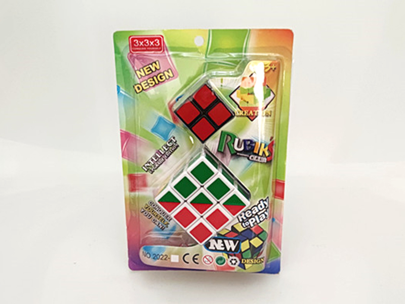 Four Color Third Order + Small Second Order Magic Cube