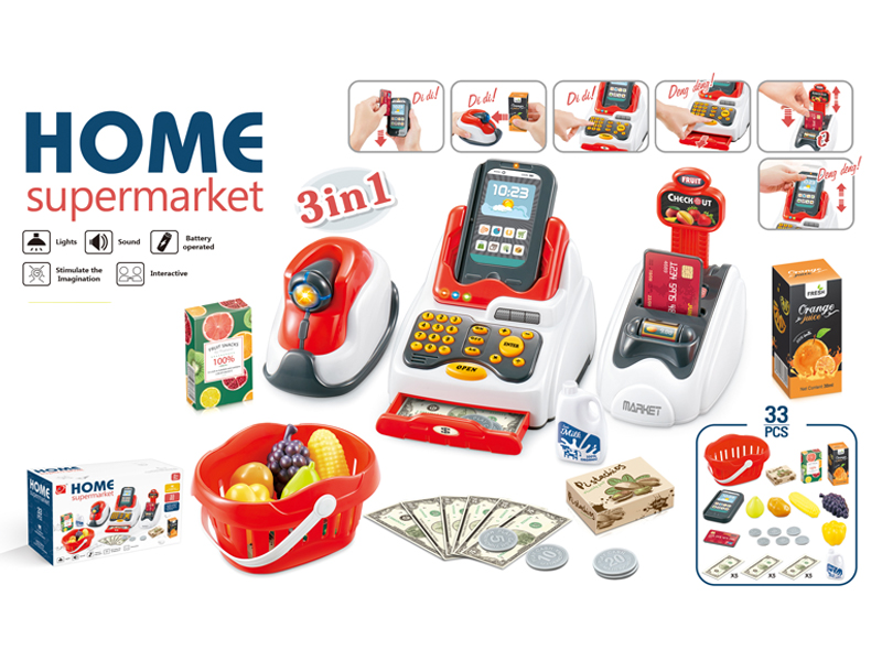 Luxury Cash Register Combination Set